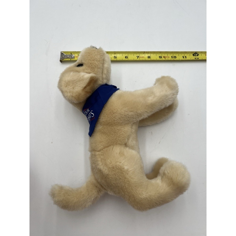 Operation Heal Our Patriots Samaritan's Purse Plush Yellow Lab Dog 11" Puppy - Picture 8 of 8